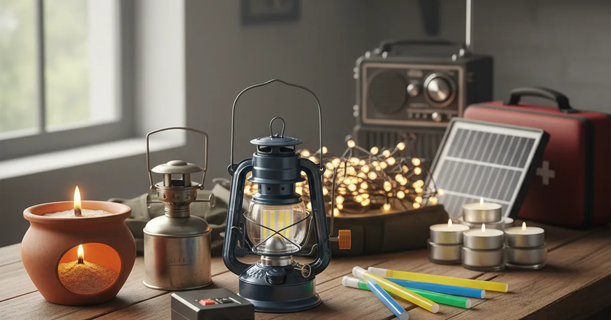 Alternative Lichtquellen im Notfall: Beyond die Taschenlampe