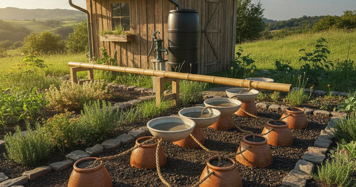Garten bewässern ohne Strom: Autarke Lösungen für Ihren Krisengarten