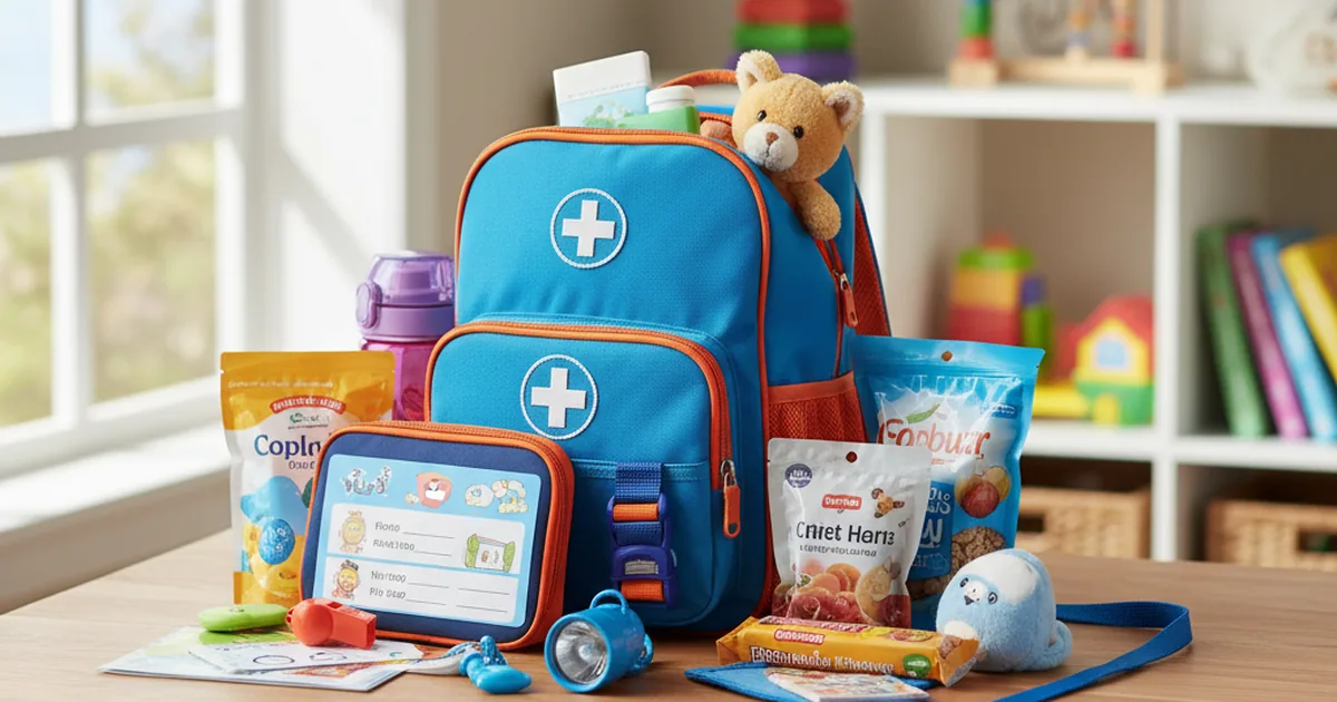 Notfalltaschen für Kinder: Altersgerechte Vorsorge, die Sicherheit schenkt